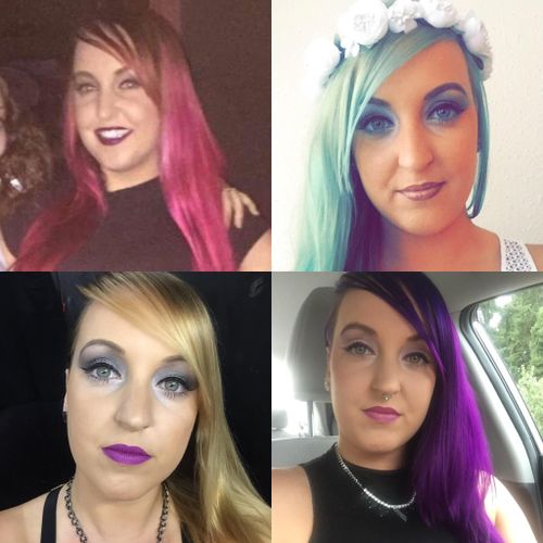 Myself with some of my many different looks 