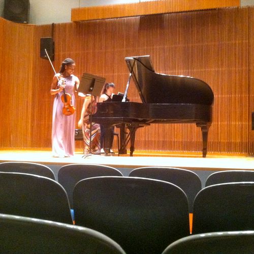 Recital at the Oberlin Conservatory