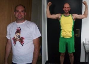 Jordan's Before/After pictures after a year of per