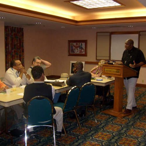 Chaplain T is an adept speaker and community activ