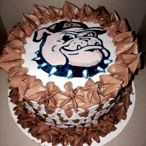 Georgetown University Logo cake