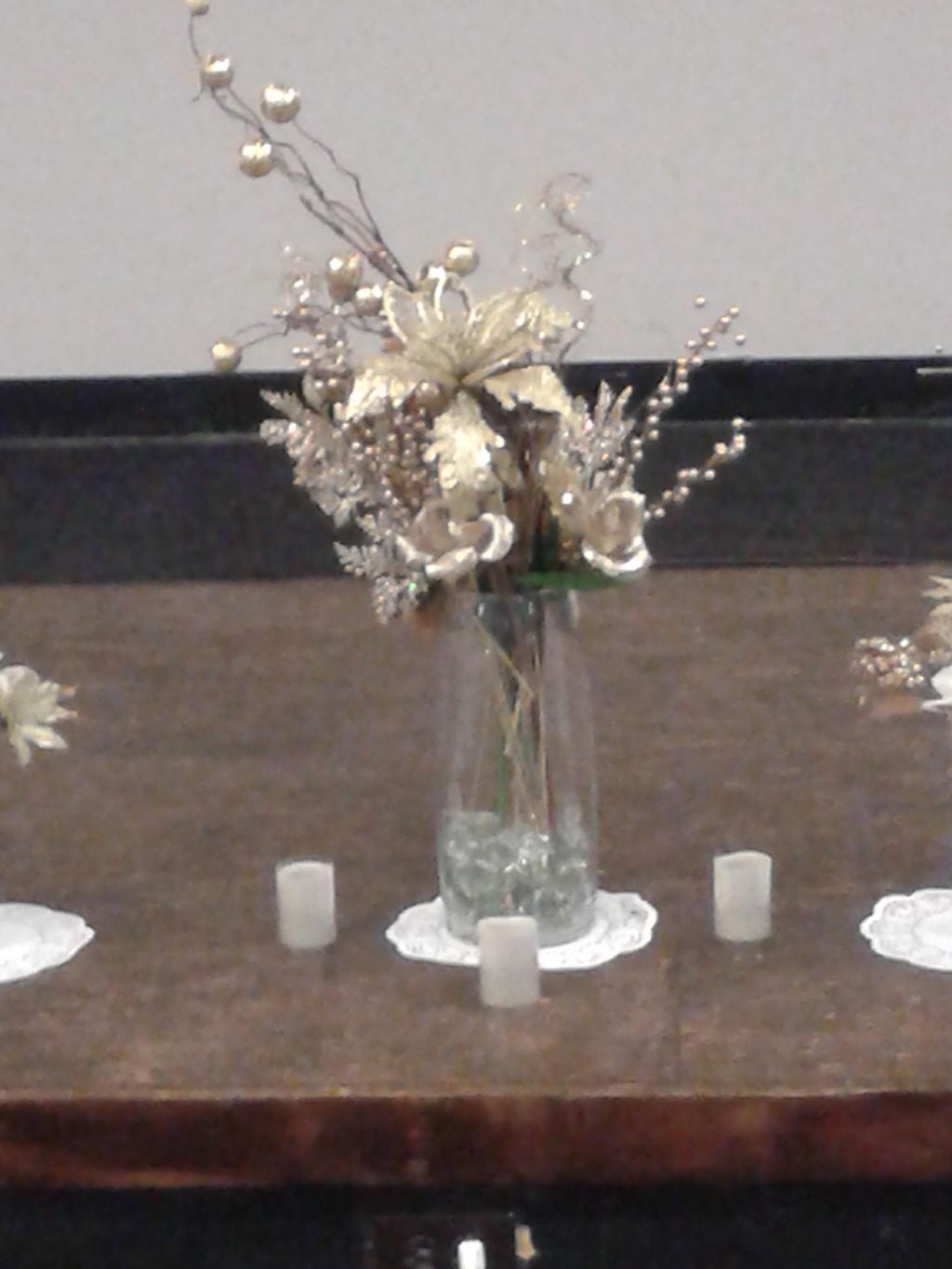 This is a floral arrangement done by hand! We have