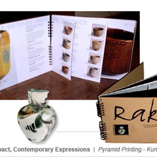 Raku Catalog. A project for Lynette Jennings