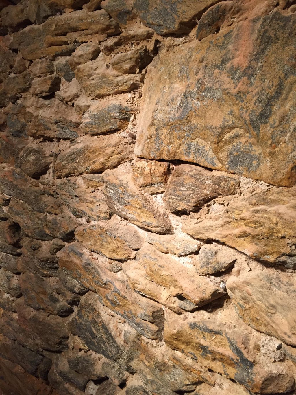 Crumbling Foundation Stone Wall Mortar 