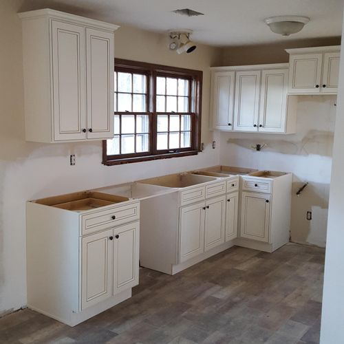 US Cabinet Depot - York White Cabinetry.
