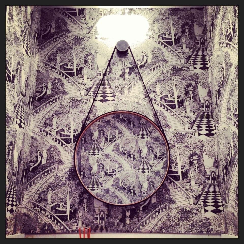 Hamilton Weston - Marthe Armitage Hand Printed Wal