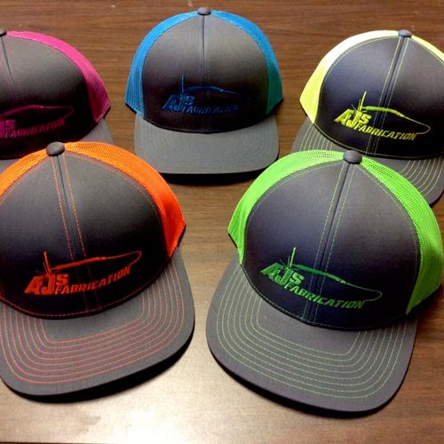 Hats Embroidered with Company Logo
