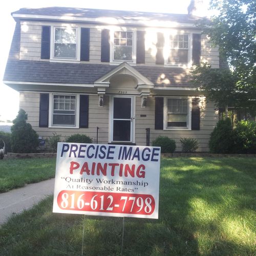 Completed Kansas City, Mo exterior  painting proje