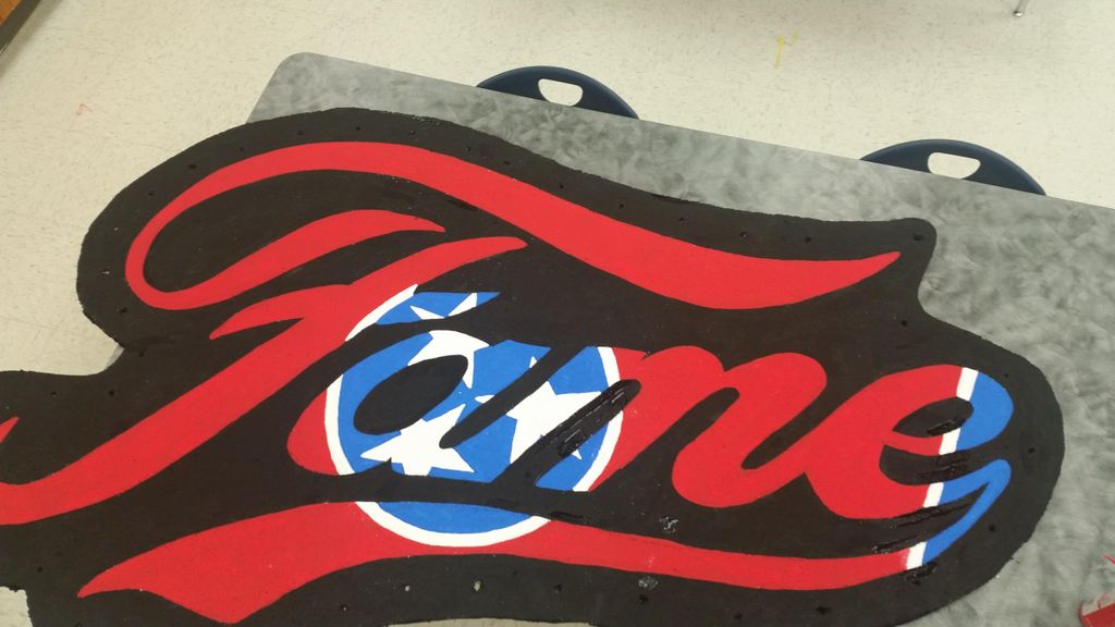 Commissioned sign work