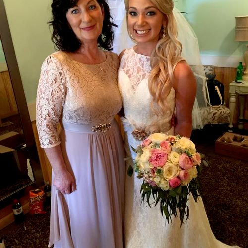 Mother of the bride and Bride Makeup