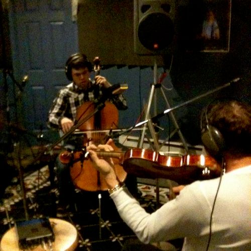 recording strings!