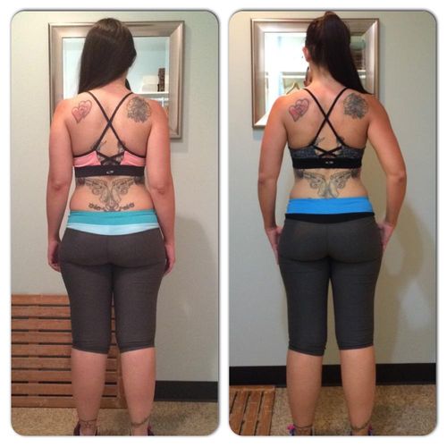 Jamie is a online client that has lost 40lbs worki