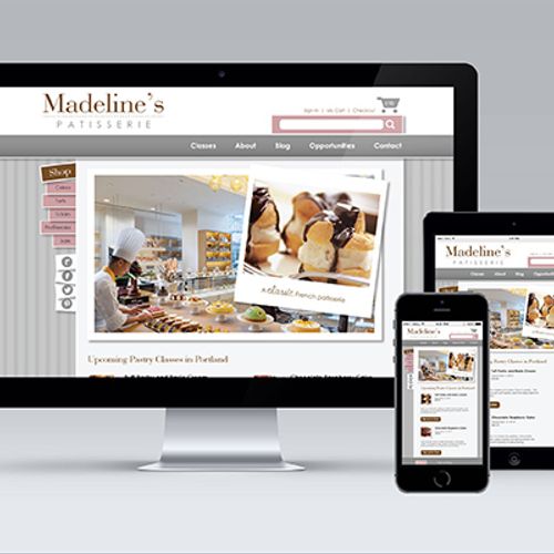 E-commerce website design & shopping cart developm