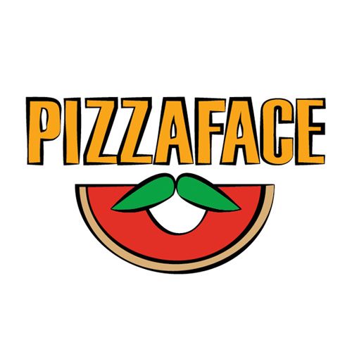 Logo for PizzaFace Pizza Pizzaria