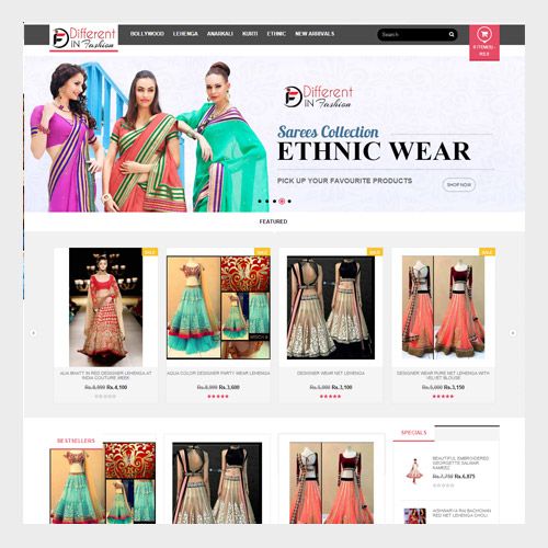 Category : Fashion, 
Type : E-commerce Website, 
P