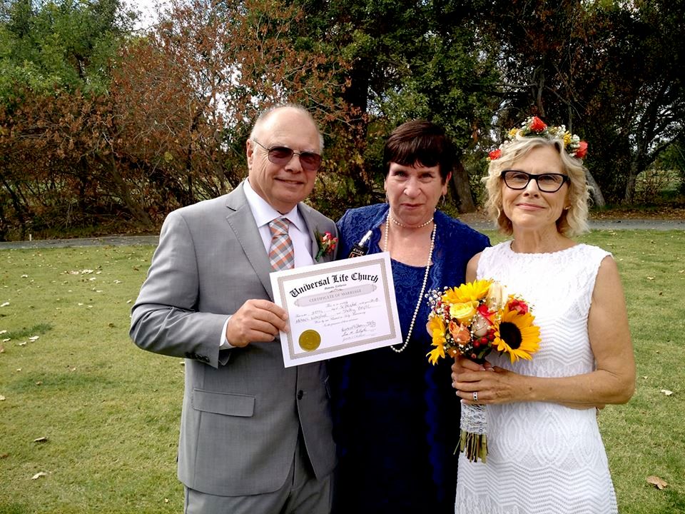 Reverend Sharon and Mike and Shelley Gallager-Sept