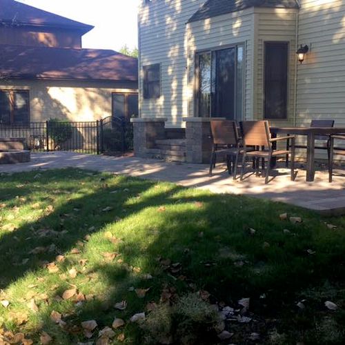 Naperville, IL - Patio and Fire Pit Design and Ins