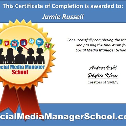 Certified Social Media Manager: Comprehensive cour
