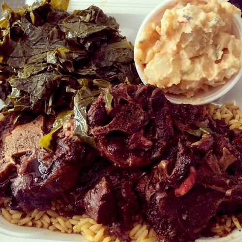 SOUL FOOD SUNDAY, OXTAILS AND OUR FAMOUS COLLARD G