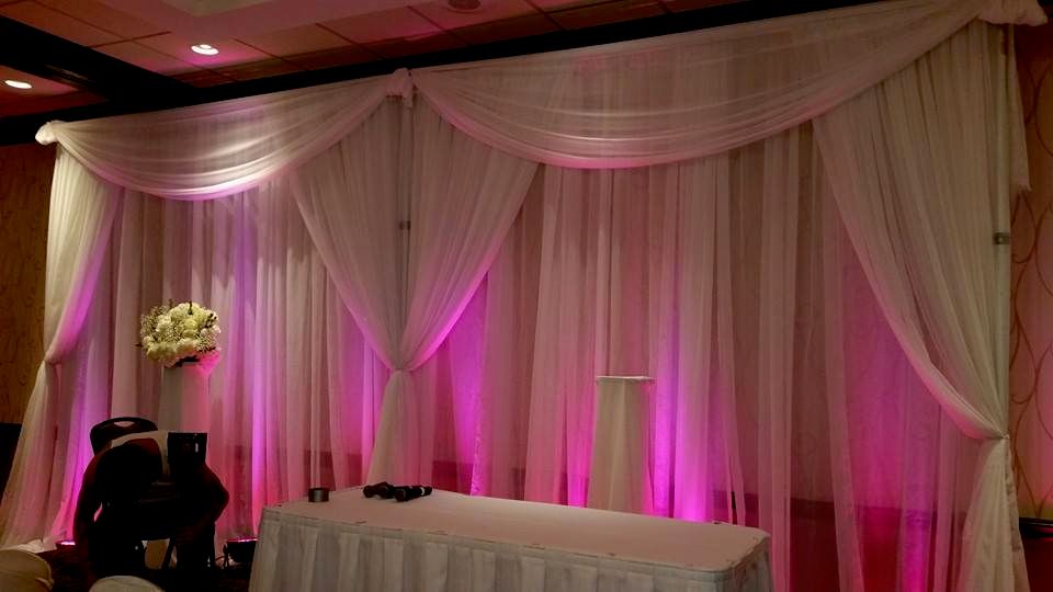 Pipe & drape custom backdrops
