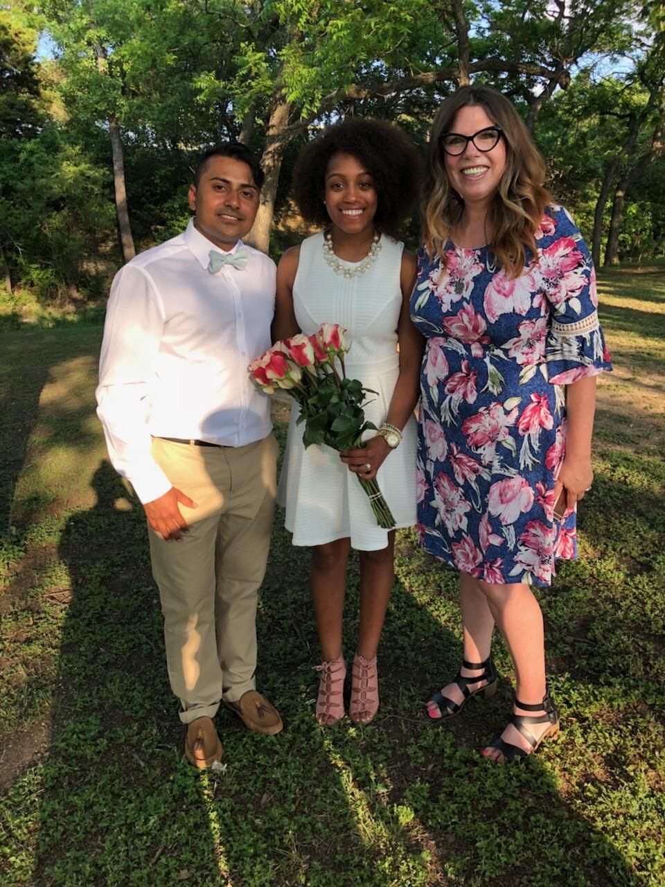 Sweet summer wedding in Copperas Cove City Park 