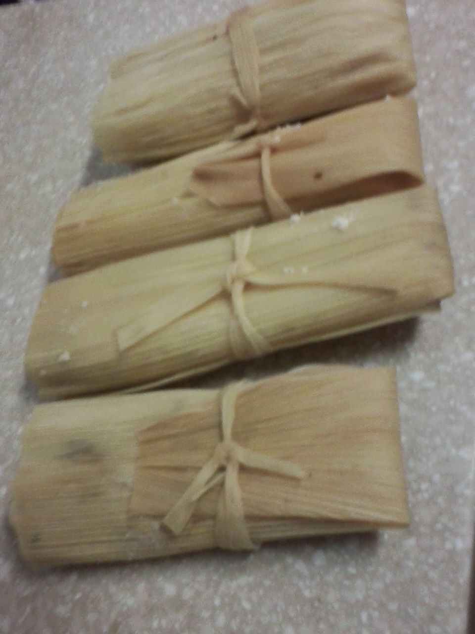 Yes, I make tamales! And dirty rice, spanish rice,