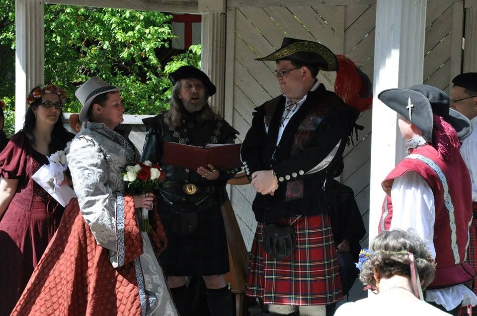 Renaissance themed wedding at Scarborough Renaissa