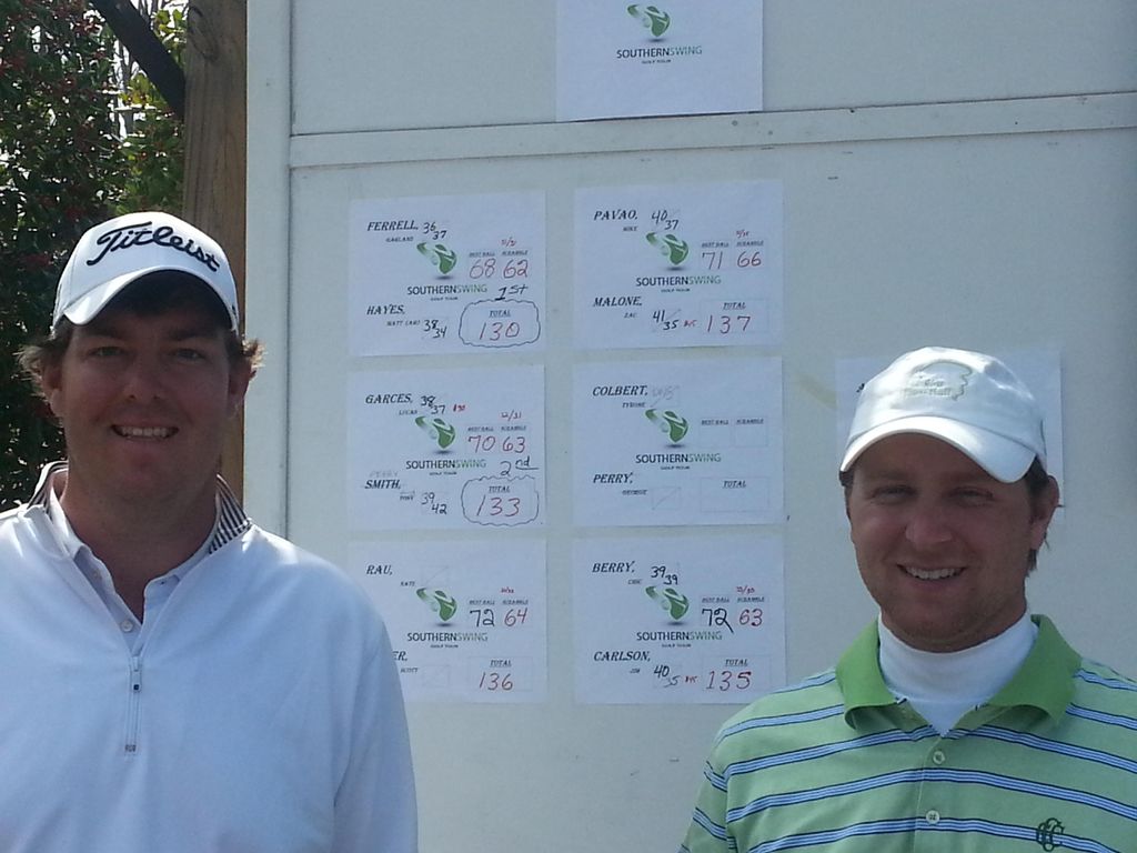 Some of my winners (Garland and Matt) at an SSG ev