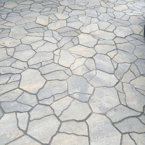 One of our special projects using paver block with