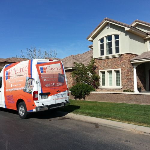 Large home in Gilbert we cleaned.