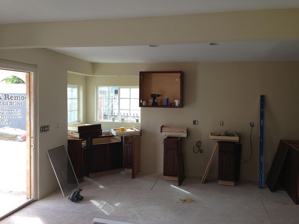 Same San Diego house with a new kitchen underway.