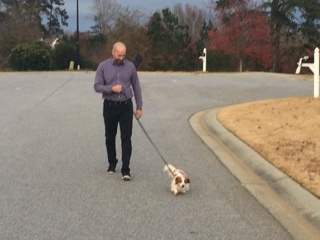 Hanging with Daisy in Watkinsville, GA