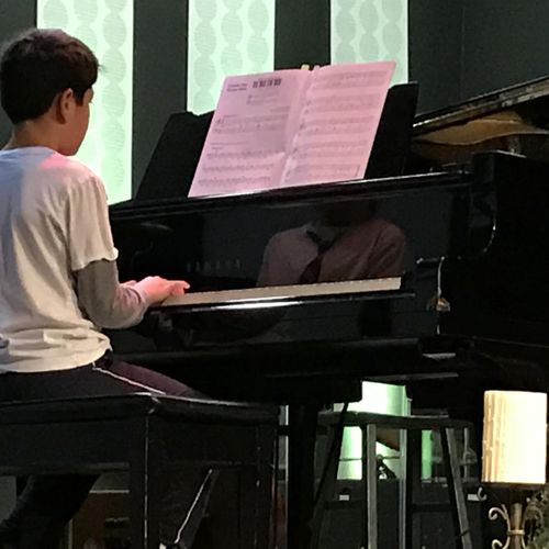 One of my students' piano recital