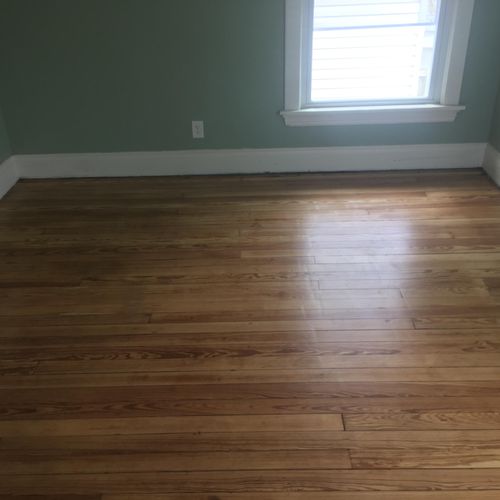 A floor we did recently using 100-year old reclaim