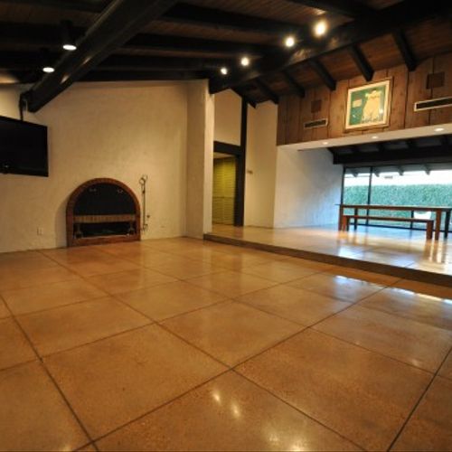 Polished Concrete floors for the interior of your 