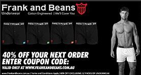 Frank n Beans Mail card