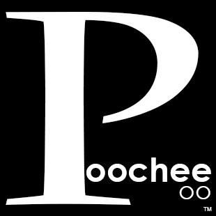 Logo for PoocheePoo a designer bag for the dogs po
