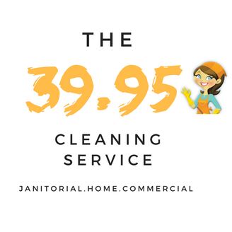 $39.95 Cleaning Service 2hr. Minimum