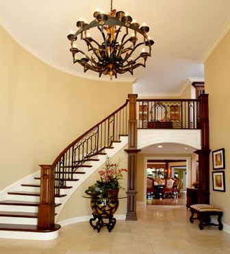 Foyer of Hinsdale home