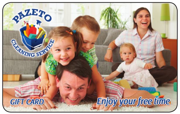 Give the gift of FREE Time with Pazeto Cleaning Se