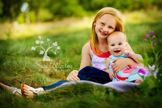 Because being a big sister is kind of a big thing.