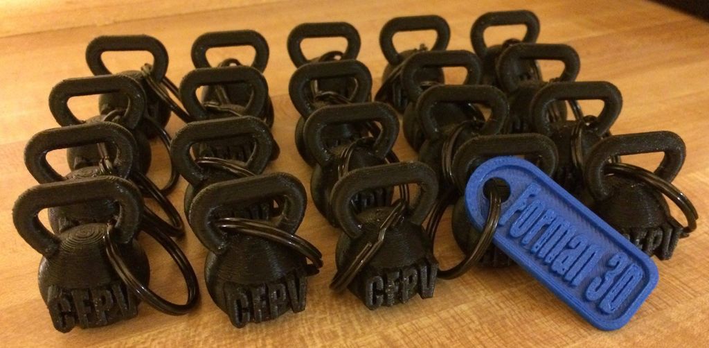 Out custom KB's used as promotional items for loca
