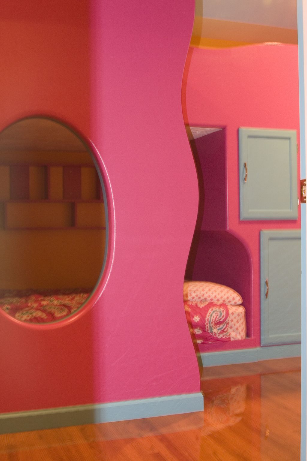 Girls Room Custom Bunk Beds