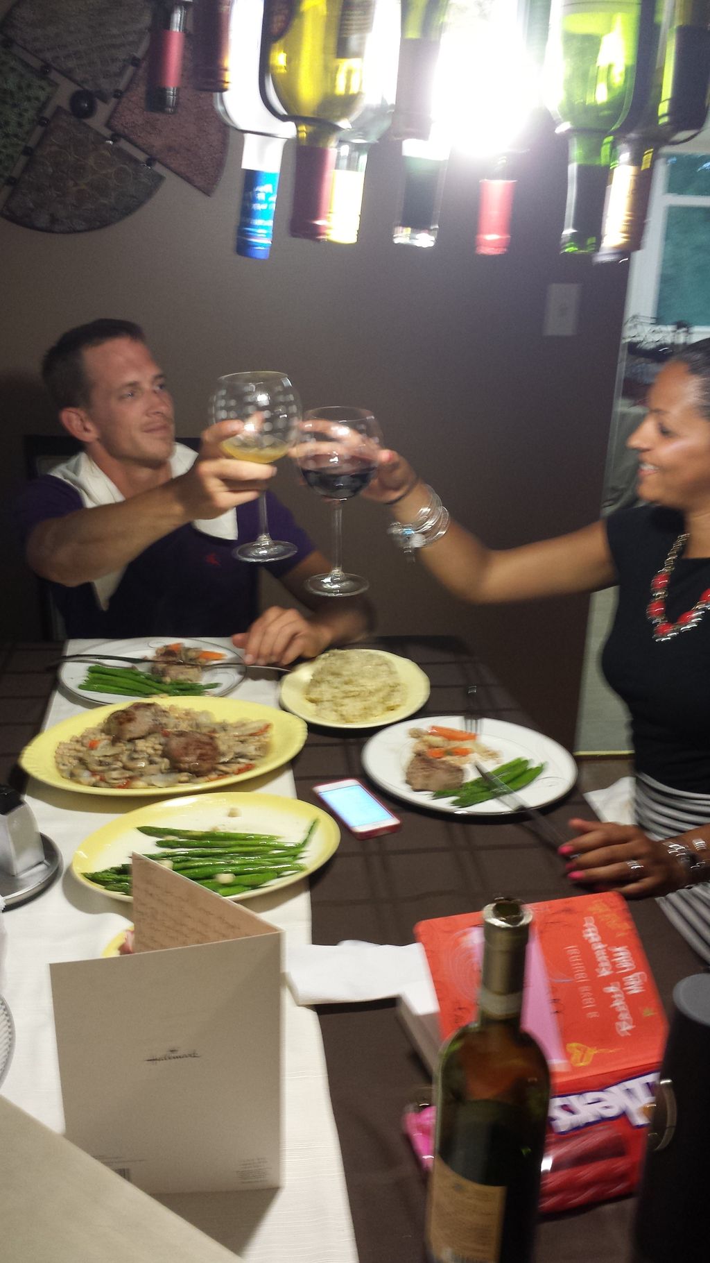 Personal Chef:  I will prepare a 3 or 4 course mea