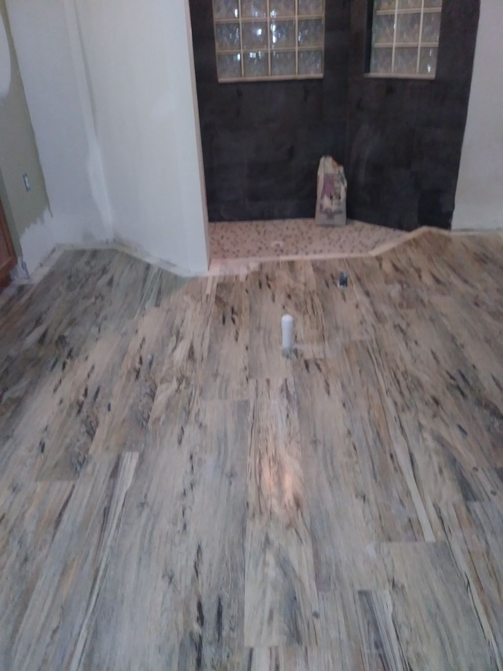 complete master bath. remodel 