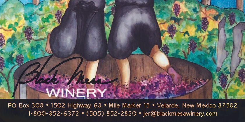 Black Mesa Winery- New Mexico Publication