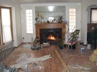 living room - before