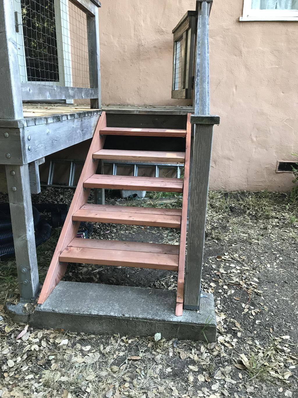 Deck Stair Rebuild (after)