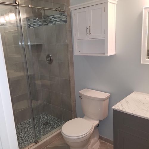 finished Full MS Bath remodel in Columbia