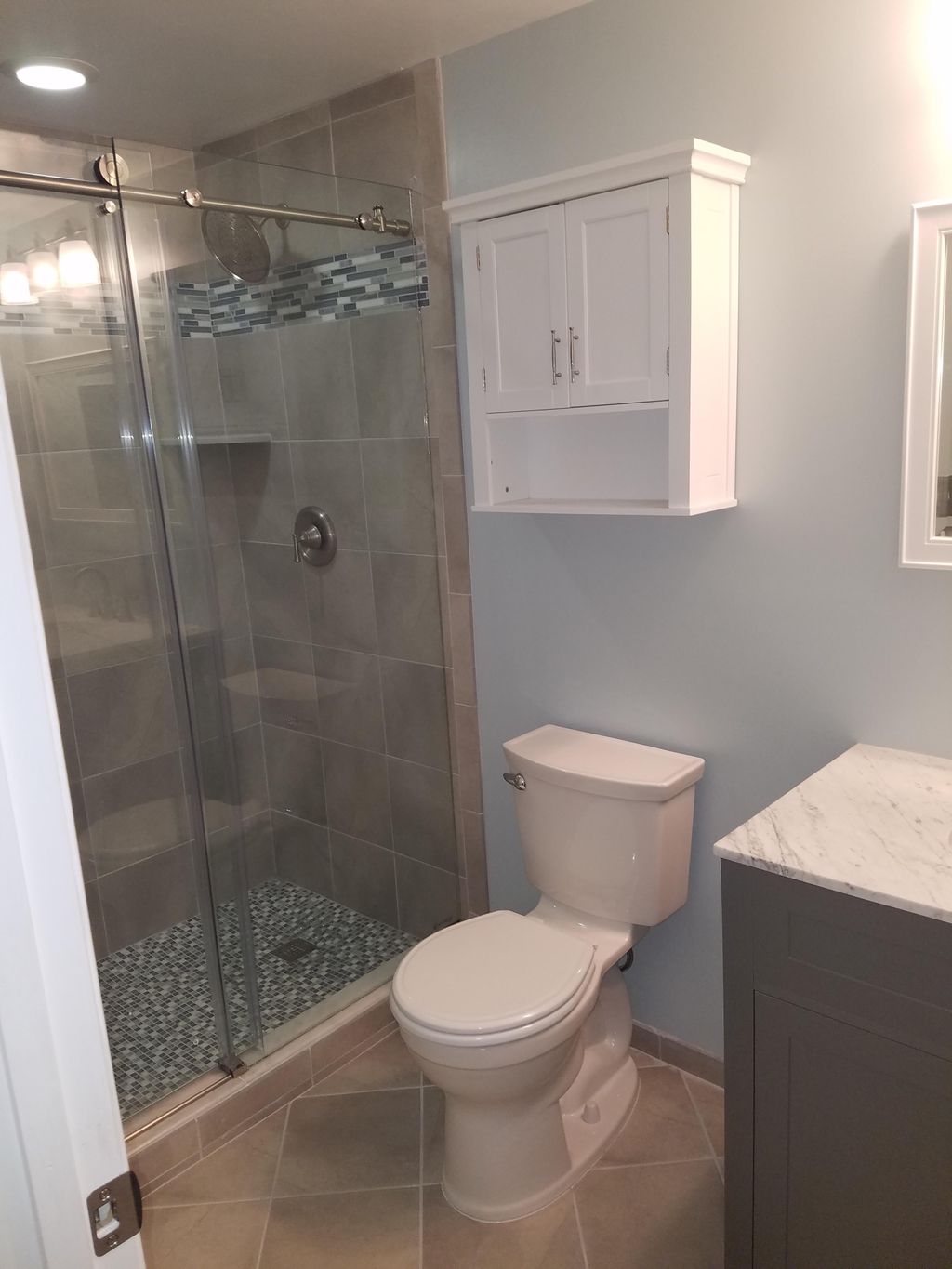 finished Full MS Bath remodel in Columbia